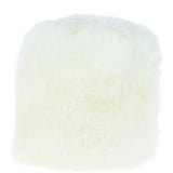 Fenland Sheepskin Pouffe Stool Natural: FF-POUFFE