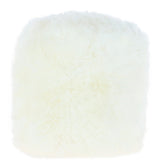 Fenland Sheepskin Pouffe Stool Natural: FF-POUFFE