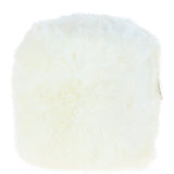 Fenland Sheepskin Pouffe Stool Natural: FF-POUFFE