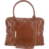 Ashwood Gina Large Plain Veg-Tanned Leather Handbag in Light Tan: Gina