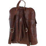 Ashwood Croc Print Leather Mini Backpack Cognac: L-75
