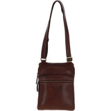 Ashwood Leather Medium Flight Bag Chestnut Tan: T-71