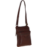 Ashwood Leather Medium Flight Bag Chestnut Tan: T-71