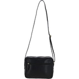 Unisex Ashwood Leather Body Bag – Black: T-72