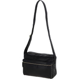 Ashwood Leather Messenger Bag – Black: T-73