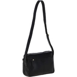 Ashwood Leather Messenger Bag – Black: T-73