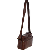 Ashwood Leather Messenger Bag – Chestnut Tan: T-73
