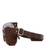 Ashwood Leather Waist Bag - Chestnut Tan: T-74