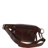 Ashwood Leather Waist Bag - Chestnut Tan: T-74