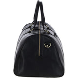Ashwood Large Leather Holdall – Black: T-77