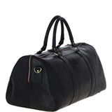 Ashwood Large Leather Holdall – Black: T-77