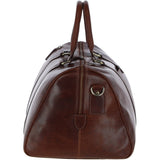 Ashwood Large Leather Holdall – Chestnut Tan: T-77