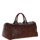 Ashwood Large Leather Holdall – Chestnut Tan: T-77