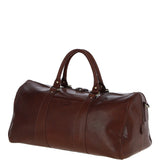 Ashwood Large Leather Holdall – Chestnut Tan: T-77