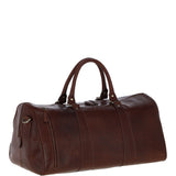 Ashwood Large Leather Holdall – Chestnut Tan: T-77