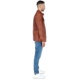 Leather Coat Tan: 2238