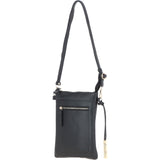 Ashwood Leather Crossbody Smart Phone Bag Black: Z-71
