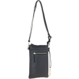 Ashwood Leather Crossbody Smart Phone Bag Black: Z-71