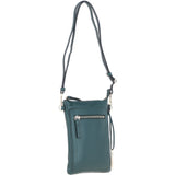 Ashwood Leather Crossbody Smart Phone Bag Green: Z-71