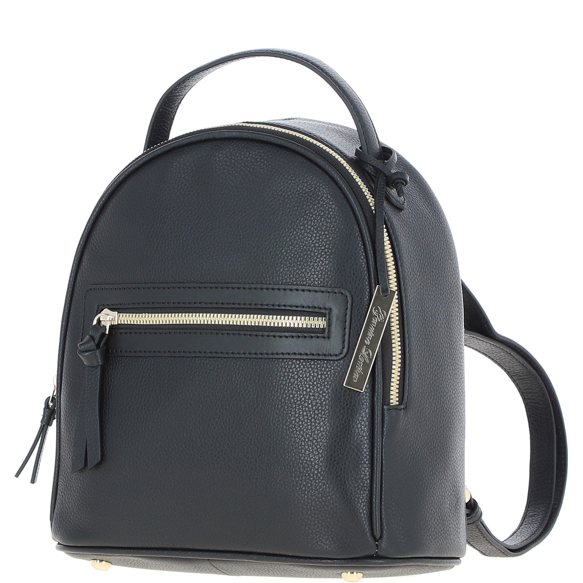 Ashwood Small Leather Backpack Black: Z-74