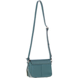 Ashwood Flap Over Leather Crossbody Bag Green: Z-75