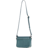 Ashwood Flap Over Leather Crossbody Bag Green: Z-75