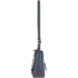 Ashwood Top Zip Leather Crossbody Bag Black: Z-78
