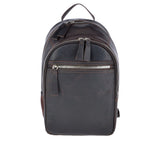 Unisex Leather Oily Hunter Backpack Brown : 1663