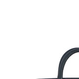 Ashwood Leather Handbag with Detachable Crossbody Strap Black: 64747