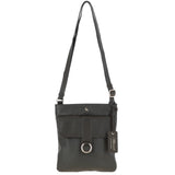 Ashwood Leather Crossbody Bag Khaki: 64033