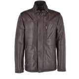 Leather Jacket Dark Brown : Ben