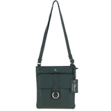 Ashwood Leather Crossbody Bag Ever Green: 64033