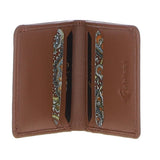 Gabicci Small Leather 6 Card Billfold Wallet Tan: GB-803