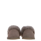 Women's Classic Suede Sheepskin Slippers Mink: Pippa