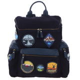 Fenland England Explorer Patch Backpack Navy: FEN-745