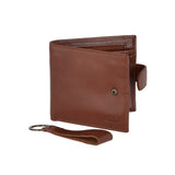 Leather Wallet and Keyring Gift Set Chestnut : GS-1287