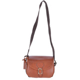 Heritage Handcrafted 100 Capacity Leather Cartridge Bag Cognac : Madox