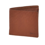 Leather Oily Hunter Wallet Chestnut With Coin Section : 1882