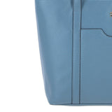 Ashwood Elegant Ladies Leather Shoulder Bag Denim: 64668