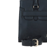 Ashwood Leather Handbag with Detachable Crossbody Strap Black: 64747