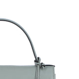 Elegant Ashwood Leather Handbag with Detachable Crossbody Strap Sage: 64731