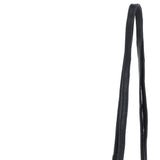 Authentic Ashwood Leather & Harris Tweed® Cloth Crossbody Bag Black/White: TW-29-012-BW