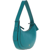 Ashwood Women's Curved Leather Shoulder Bag Deep Lake: 64192