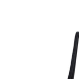 Leather Crossbody Bag with Adjustable Strap Black: Audrey