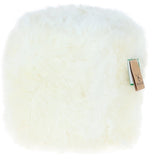 Fenland Sheepskin Pouffe Stool Natural: FF-POUFFE