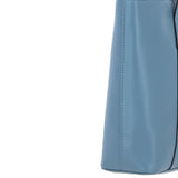 Ashwood Elegant Ladies Leather Shoulder Bag Denim: 64668