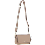 Ashwood Real Leather Flapover Crossbody Bag Parafin: 64295