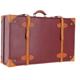 Ashwood Vintage Leather Trunk Red: VIN-22