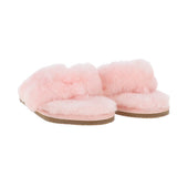 Women's Luxury  Sheepskin Flip Flops Pink: LADIES FLIP FLOP