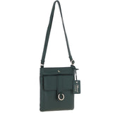 Ashwood Leather Crossbody Bag Ever Green: 64033